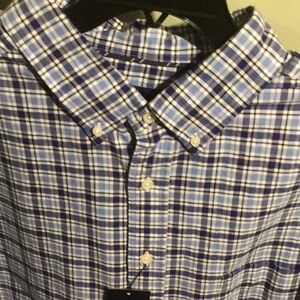 Men’s big and tall long sleeve shirt